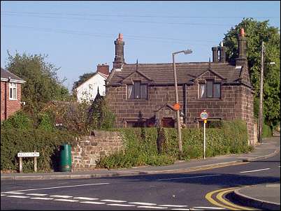 Ash Cottage, located on the corner of Ash Bank and Bridle Path