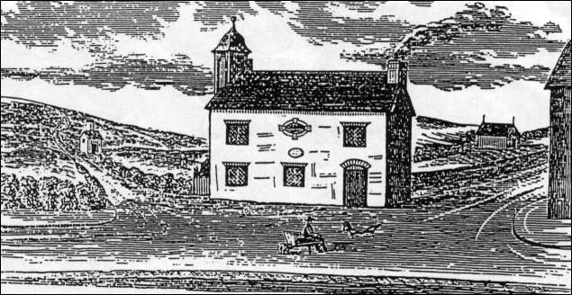 Cobridge School - the front of which faced Elder Road