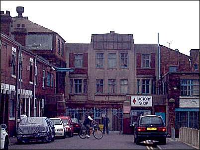 Crane Street - and part of Churchill Pottery (on the site of the Brownfield Pottery)
