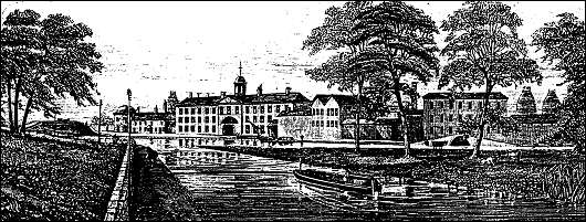 Early view of Wedgwood's Etruria Works