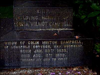 In Loving Memory of Louisa Wilmot Campbell