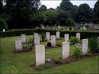 Graves of the 2nd World War servicemen 