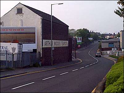 View along Davenport Street from Trubshaw Cross