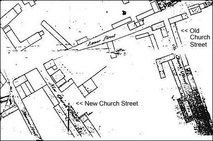 Plan of Burslem in 1812 