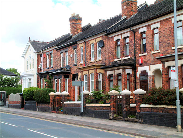 Grove Terrace - larger terraced houses