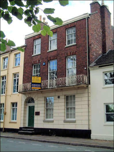 William Henshall lived in a large house next to the silk mill on Marsh Parade