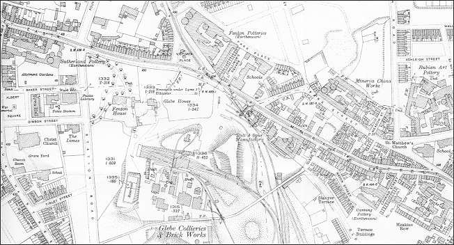 1898 OS map of Fenton