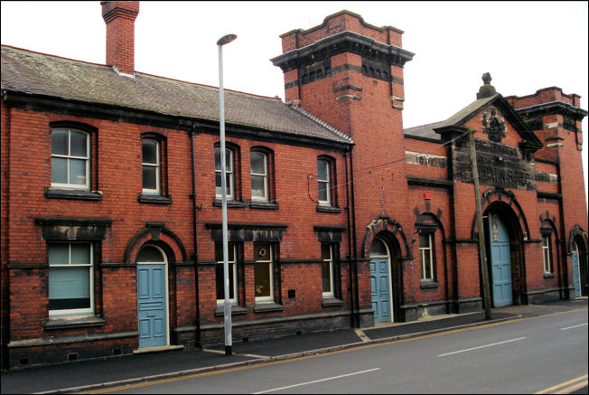 Volunteer Drill Hall, a commodious building in Victoria-road, Shelton.