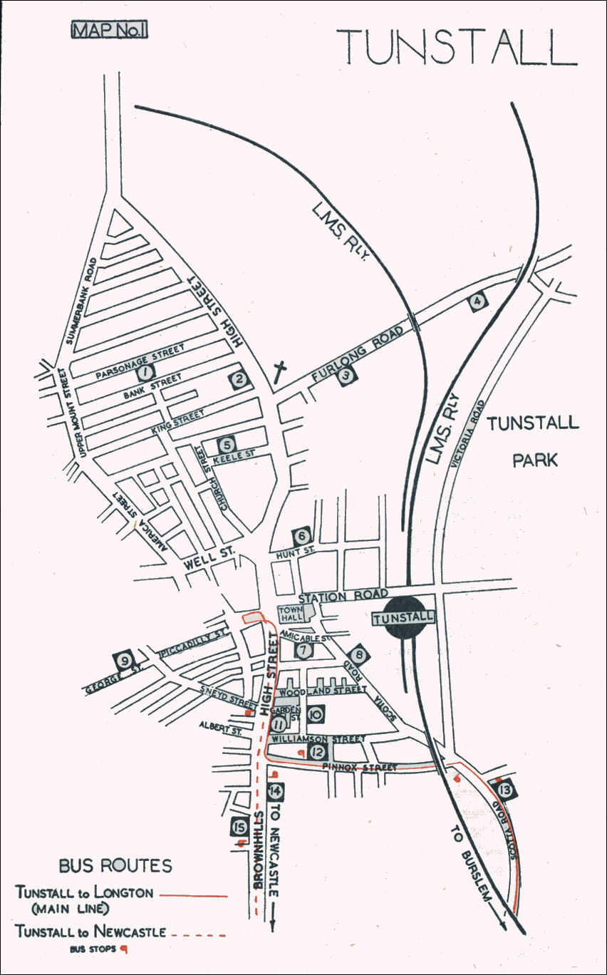 Tunstall Potteries in 1947