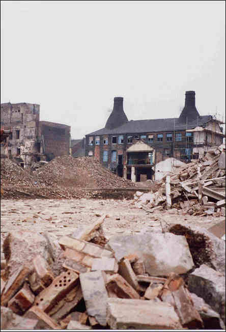 1993 - clearance work around the Commerce Street Works