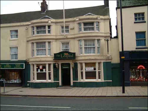 In the centre of Burslem the Leopard Inn