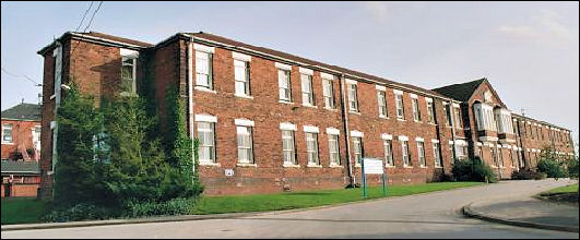 Wolstanton and Burslem western infirmary block from the north-west