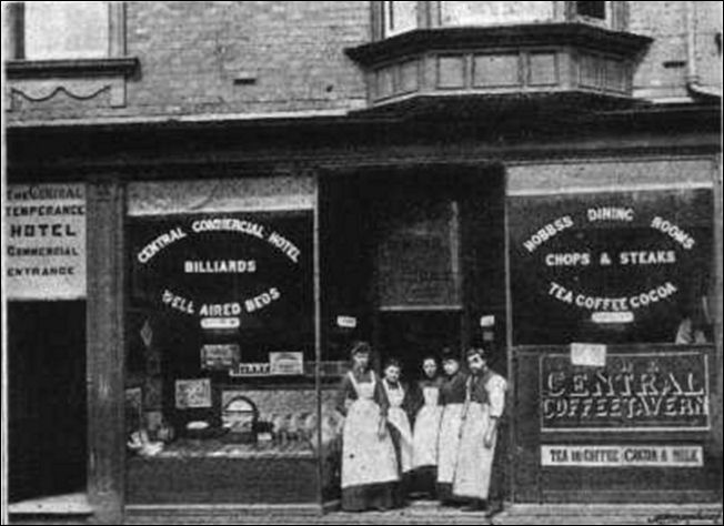 Central Commercial Hotel & Restaurant, 7 Church Street, Stoke