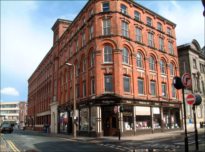 Free Trade Buildings in Percy Street, Hanley