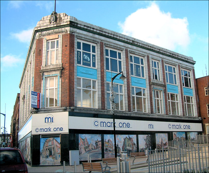 previous Burslem co-op building in Queen Street,