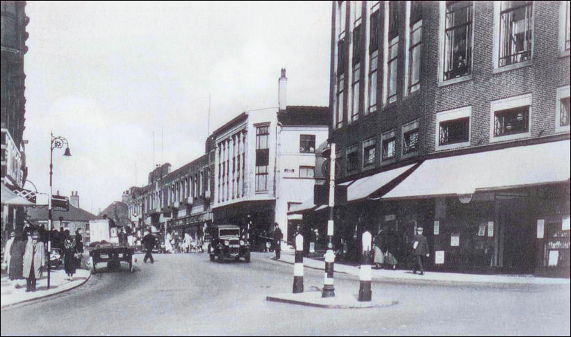 Lewis's store, closest to the camera, was built in 1935 on the site of  McIlroys