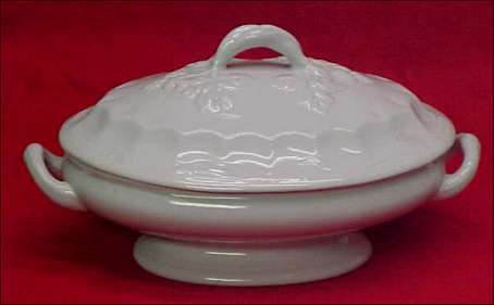 White Ironstone Tureen 