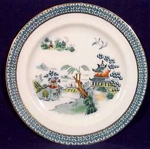 plate in the PEKIN pattern - mark c.1907+