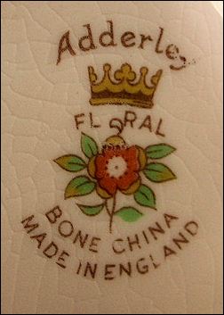 Adderley Floral and Figurine China Co Ltd