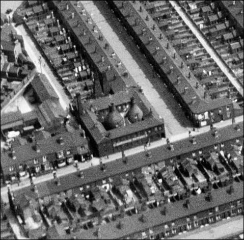 the works in 1935 - Londale Street to the front 