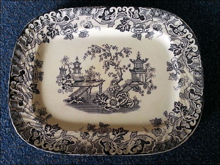 Hulse & Adderley platter - the pattern is CANTON