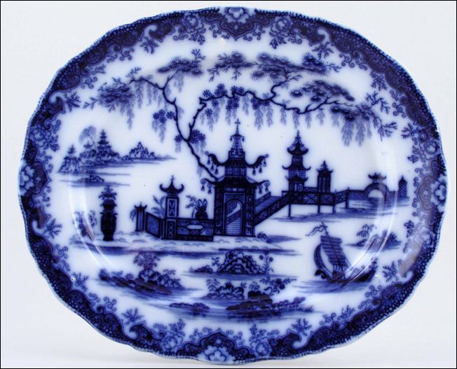 platter in the Whampoa pattern 