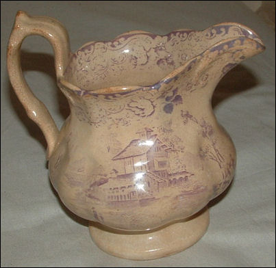 Jug in the Swiss Scenery pattern 