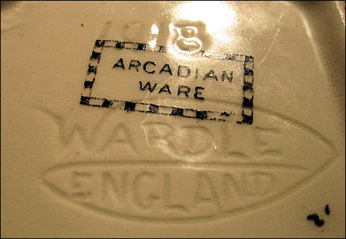 Wardle  ARCADIAN WARE mark 