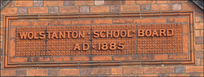 Wolstanton School Board AD1885