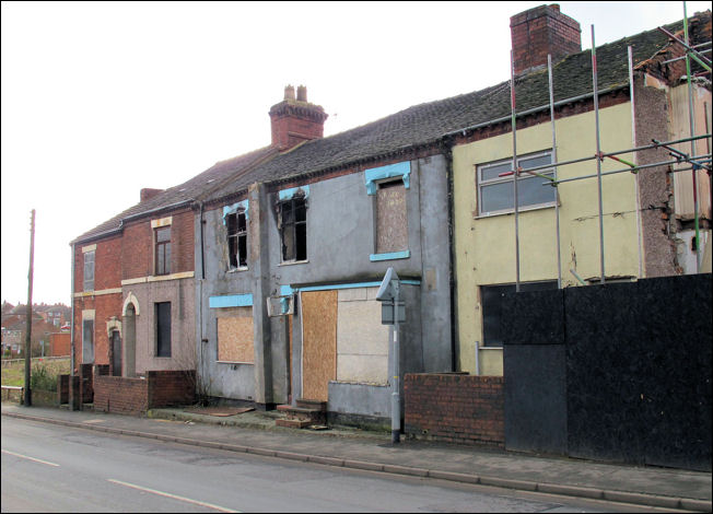 the ruined mining village of Fegg Hayes