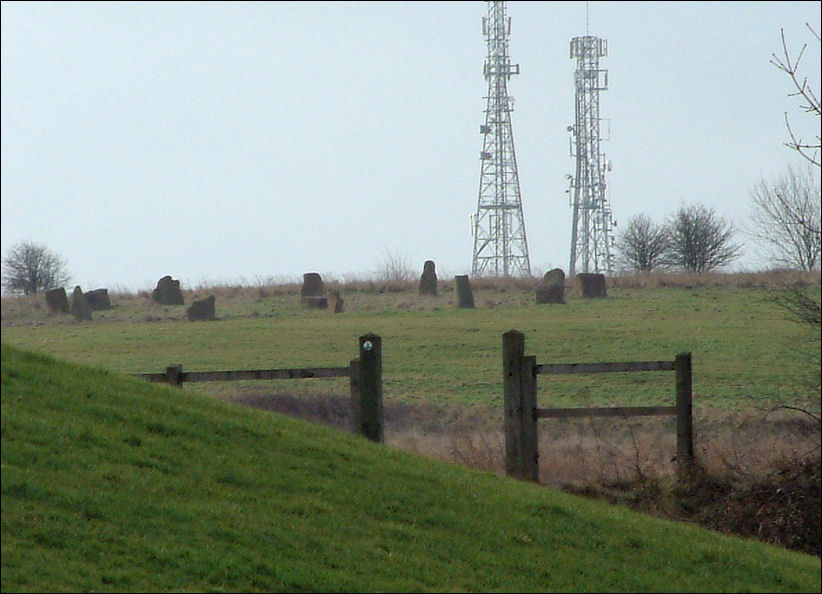 the stones were placed here as part of the millennium celibrations