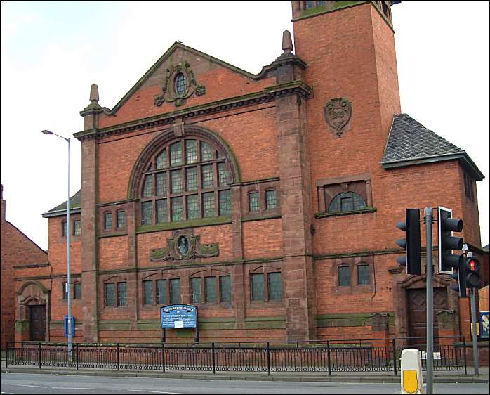 Congregational Church (now United reformed Church), Moorland Road, Burslem