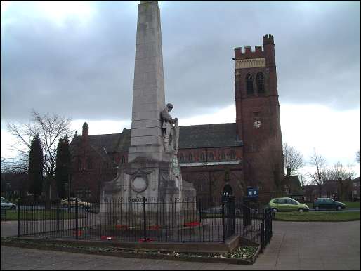 On the side facing Christchurch Street the figure of a private soldier stands with reversed arms