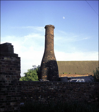 Slender circular hovel to calcining oven, Uttoxeter Road 