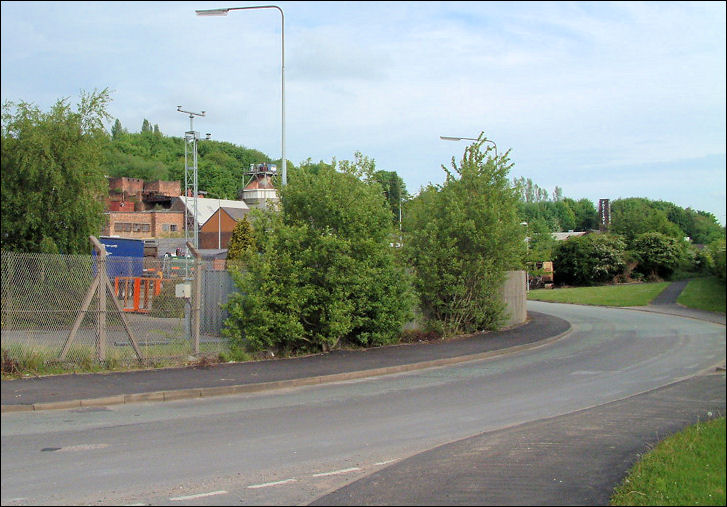 view along Brick Kiln Lane 