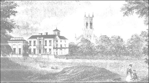 Grove House - The Residence of Charles Meigh Esq.