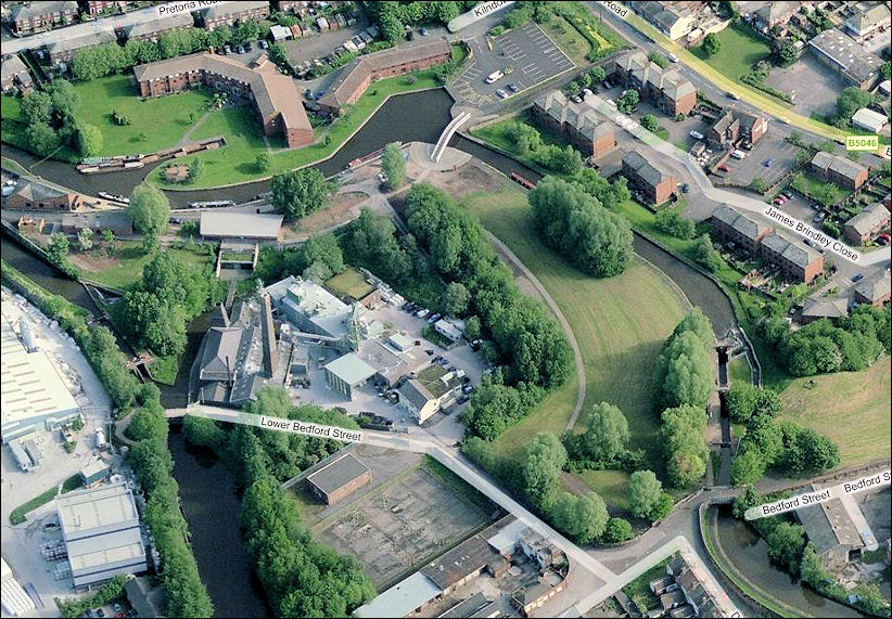 Etruria Wharf and Basin on the Caldon Canal