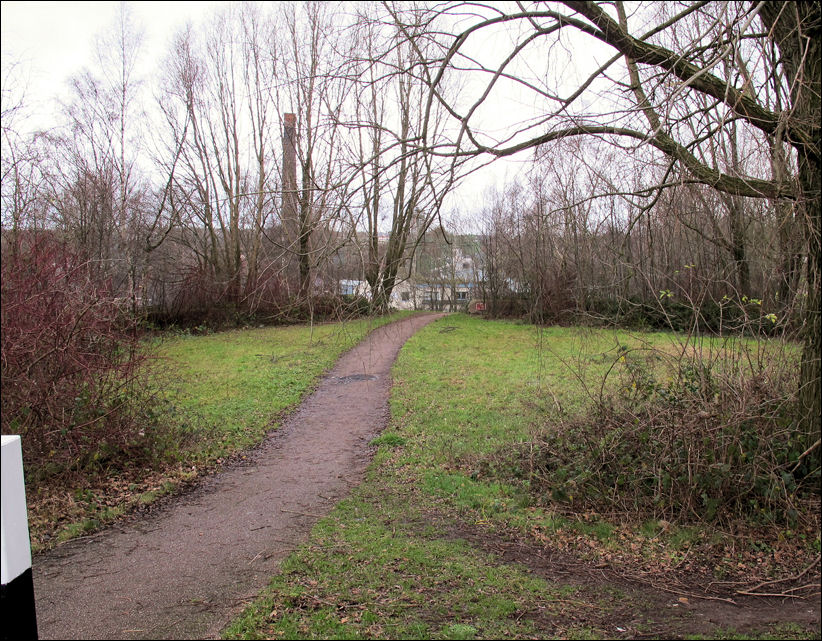  the location of the gas holder - whch was used at one time as a car park for the museum