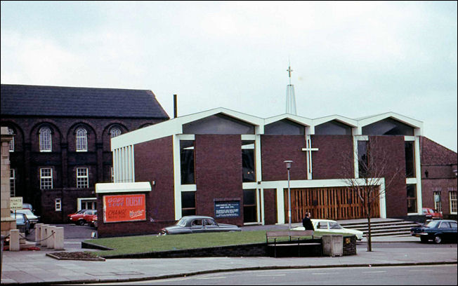 replacement building on the same site as the original 1801 building 