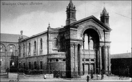 Swan Bank Wesleyan Chapel, Burslem c.1890-1895