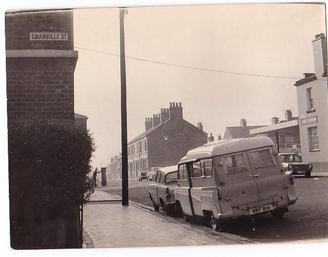 The Granville Inn can just be seen on the right of the picture