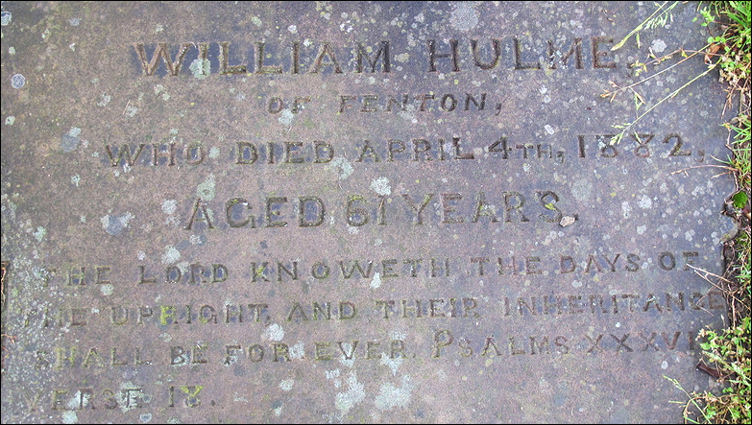 William and Dinah Hulme of Fenton