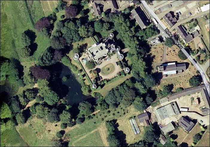Caverswall Castle - Google Maps 2011