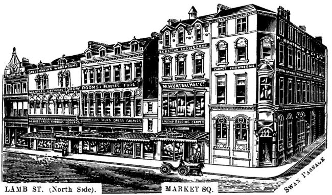 Huntbachs store, Lamb Street, Hanley