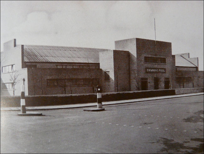 the Olympic-size open-air swimming pool at Smallthorne