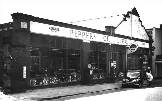 Peppers of Leek Ltd - High Street Car Showrooms & Workshops