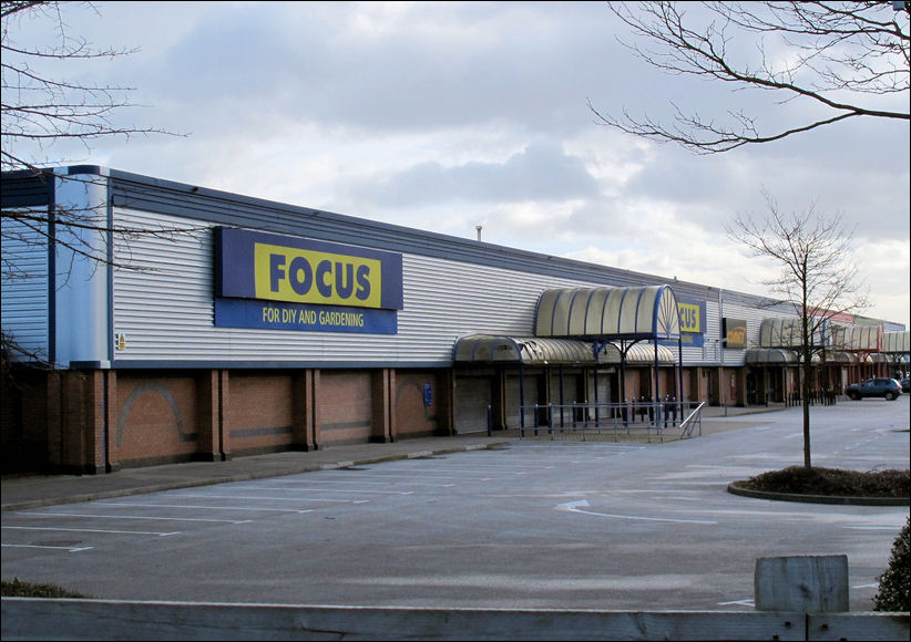 Springfields Retail Park on the site of the former Springfields Tile Works 