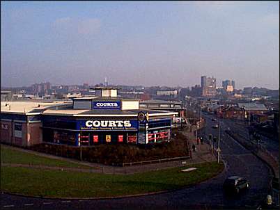 Etruria Road 'corridor' from Hanley to the Festival Park