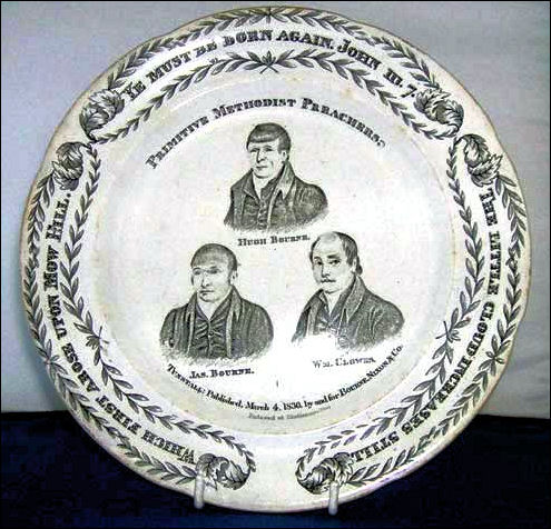Primitive Methodist Plate c. 1830