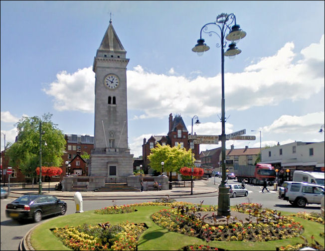 the setting of the Nicholson War Memorial